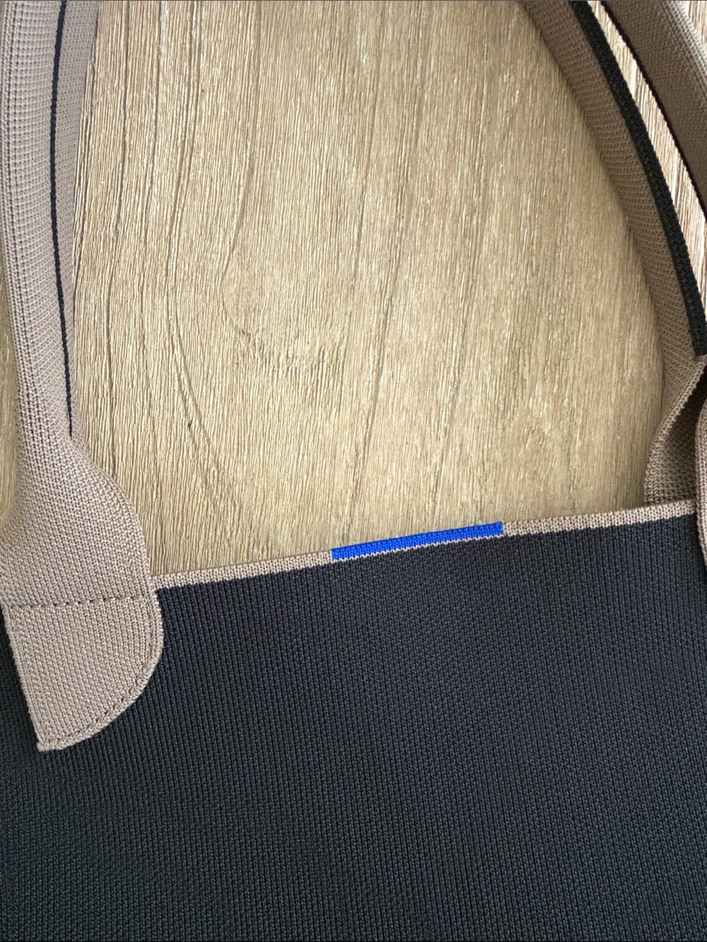 Rothy’s Lightweight Tote Black Portobello - Picture 4 of 9